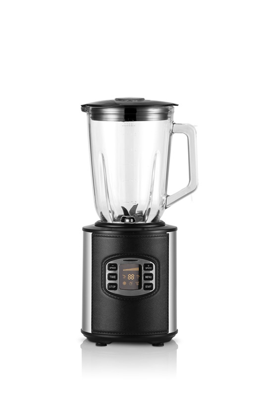 glass table blender GS-608 3in1 with chopper and grinder